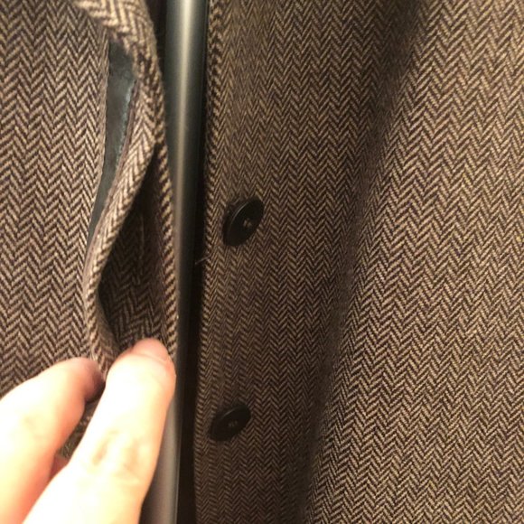 Neiman Marcus jacket woolen brown size 8 - Picture 6 of 8